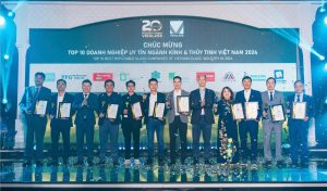 Taniglass Tự hào được Vinh danh trong TOP 10 Doanh nghiệp Uy tín Ngành Kính & Thủy tinh Việt Nam